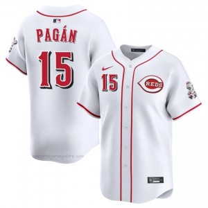 MLB Emilio Pagan #15 CIN Reds Men Baseball Jersey | White Queen City Pride Edition 37uUas24
